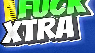 I grab this shy petite teen blonde's perfect ass and shove my monster cock deep inside her