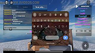 Prostitute Fucks Client Bareback with Condom in Roblox Virtual Sex Session