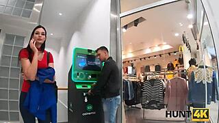 Impressive Czech Model Fucks Hunter Hard Outdoors for Bitcoin Cash