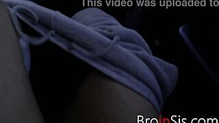 shh... step-sis panties ripped horny backseat fuck on family roadtrip with dee williams? 