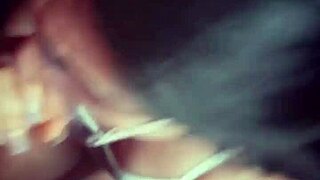 The glasses slut delivers excellent blowjobs to her friend