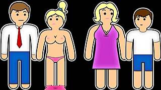 stepsis tricks him into pants-off cowgirl ride on monster cock taboo style