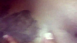 damn that ebony ass bent over taking it doggystyle