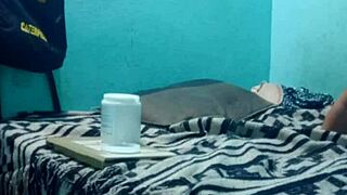 oh man this skinny guys gettin the full pleasure massage i crave