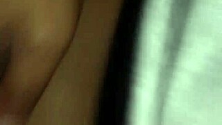 damn that ebony ass bent over taking it doggystyle