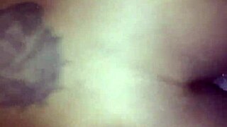 damn that ebony ass bent over taking it doggystyle