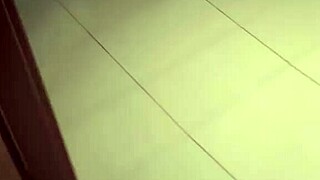 Sexy Alice Deepthroats Boyfriend's Huge Cock in Kitchen Cum Gulp!