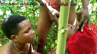 Watch this juicy african slut deepthroat monster cock before getting facefucked hard!