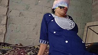 Desi sister-in-law seduces biker brother-in-law bathroom fuck