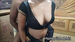Can Indian Wife's Red Panty Ass Handle Hardcore Anal Thrusts?