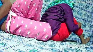 dasi boobs bounce wild as boy stuffs her outdoors