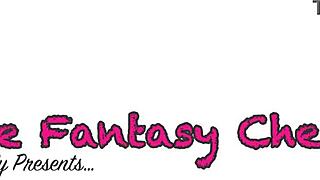 horny milf gwen tied up teased licked to explosive orgasm