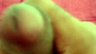 Cum Explodes from My Lonely Cock Masturbation at Home!