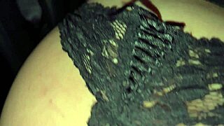 babe wife sneaks car blowjob creampie then feeds cuckold