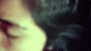 The glasses slut delivers excellent blowjobs to her friend