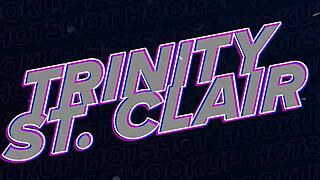 Hot brunette trinity st clair takes rough raw pounding from stud