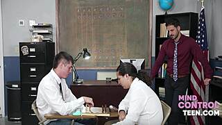 Petite Ebony Teen Uniform Fucked Rough by Horny Interracial Cock