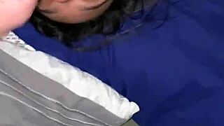 Teen slut begs for massive facial cumshot all over her nerdy glasses