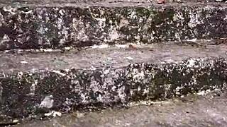 pink pussy patricinha climbs hill horny for street fuck