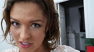 Krissy Lynn's big tits bounce in hardcore taboo milf teacher fuck