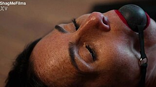 Her heart races as hot wax punishes fit milf's wet pussy deeply