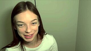 Ready for my pussy to pay the bill? Asyasky's electrician fuck sparks 220-volt orgasm!