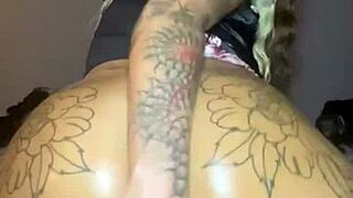 Goth emo milf 18yo spreads big tits and ass teasing her horny solo fuck cravings