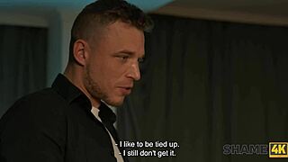 Goodwife Craves Kinky Sofa Sex With Tattoo Blonde Cheating Husband