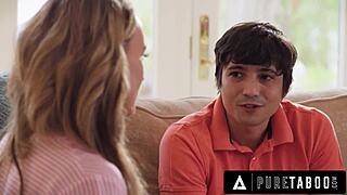 Pristine Edge trades stepson affair for desperate milf help