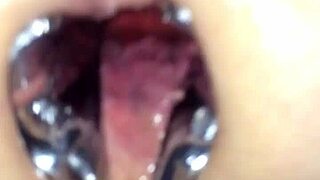 whoa this shemale speculum stretches me wide open feels insane