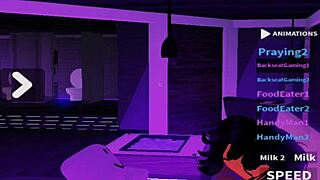 Lucky bot grabs that sexy big ass