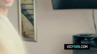 Does blonde coed Missy Luv deepthroat and fuck roommate doggystyle in dorm?