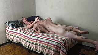 Stepmom Teaches Stepson Deep Penetration