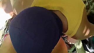 boy ditches girlfriend for black trail doggystyle pounding