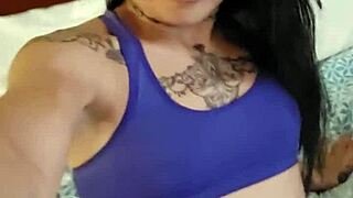 petite emyangel gropes tits fingers pussy clit to bold orgasm peak