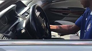 chubby bbw slut spreads big ass wide for monster cock in cheap hotel