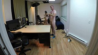 VERONICA VALENTINE CASTING: BRUTAL ANAL CREAMPIE ON SOFA