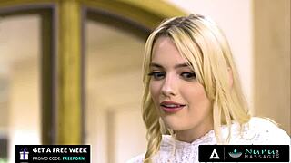 Naughty Kenna James Oils Stepdad in Nuru for Deep Doggystyle