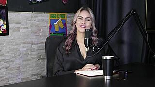 she started in porn with a fanfic dp and questions all the norms - naomi campos in sheer red