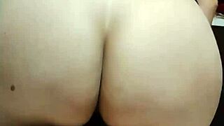 detailed view of exquisite milf's huge ass and big tits up close