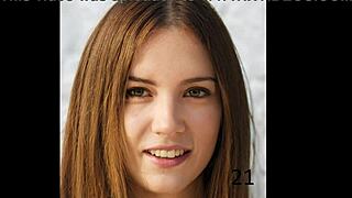 Mistress Kittiwips 21 sits in front of your screen with French audio guidance