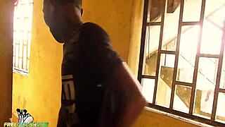 a stranger fetches water she repays with ass