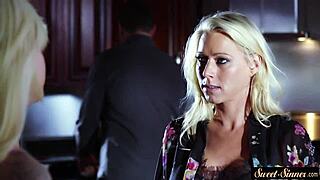 Stepteen Babe's Cunt Stretched Full By Thick Cock Ride