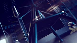 desi stepdaughter's dating punishment by stepdad in garage