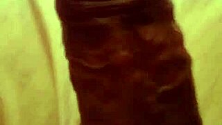 Built Amateur Craves White Bottom For Homemade Monster BBC Pounding