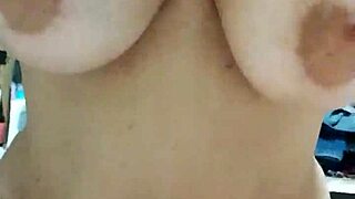 detailed view of exquisite milf's huge ass and big tits up close
