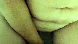 detailed view of exquisite milf's huge ass and big tits up close