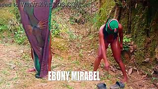 fairytale turns into crazy outdoor anal reality