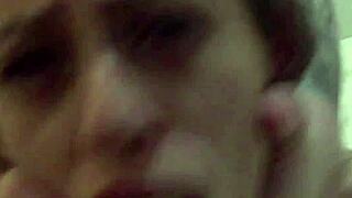 candie cross poses naked on camera while getting fucked deep then facial cumshot