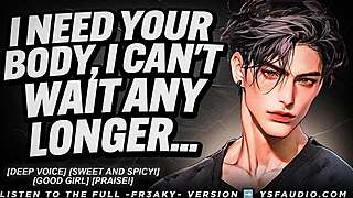 possessive boyfriend breeds you deep in erotic asmr roleplay audio ladies 😈💦